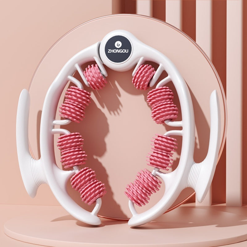 Leg Massage Machine | Leg Roller for Muscle Relaxation & Fitness | Ring Clip Design