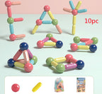 Magnetic Rod Children's Assembled Building Blocks Toys
